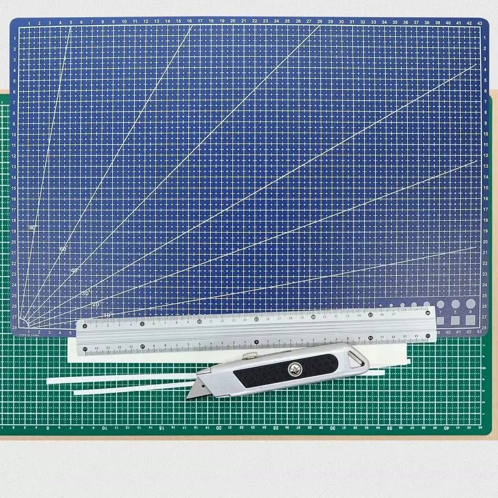 Easy Store A3 PP Cutting Mat PP Plastic Single Side Patchwork Cut Pad High-quality Non-Slip Cutting Board Patchwork