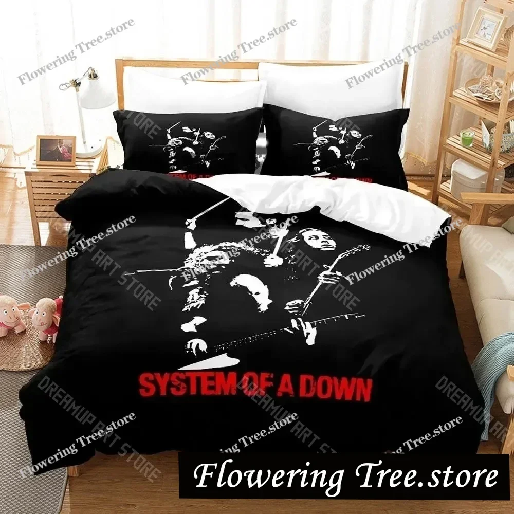 3D Print System Of A Down Bedding Set Boys Girls Twin Queen King Size Duvet Cover Pillowcase Bed boys Adult Home Textileextile