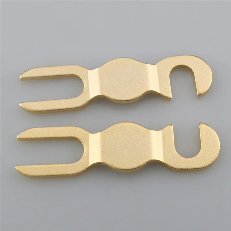 HiFi Audio Speaker Binding Post Bridge 5N динамик KTV Speaker Cable Jumper U Fork Audio Terminal Connector-B