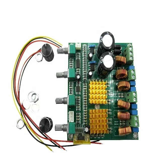 For Subwoofer 2.1 Channel High Power PCB Class D Audio Amplifier Board