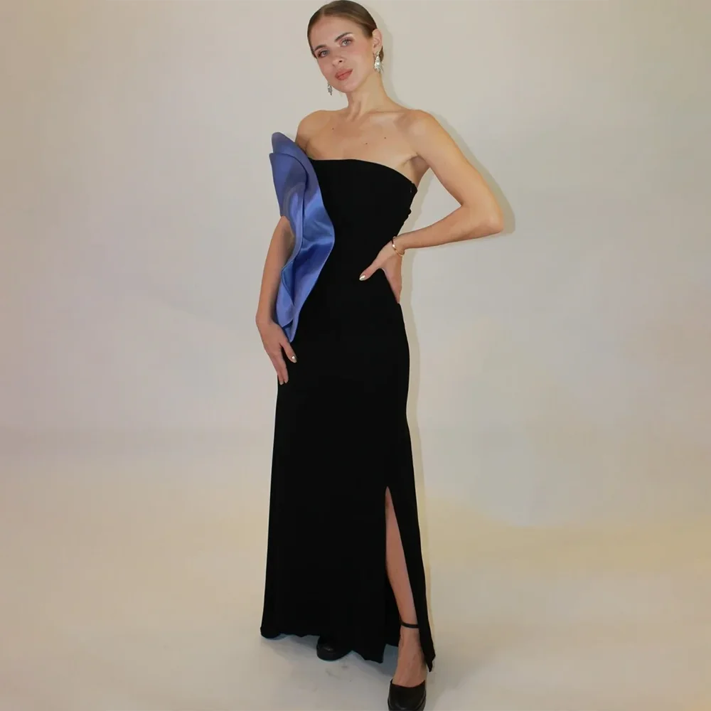 

Customized Strapless Prom Dresses Pleat Straight Homecoming Dresses Midi Dresses for Special Events Gala 2024