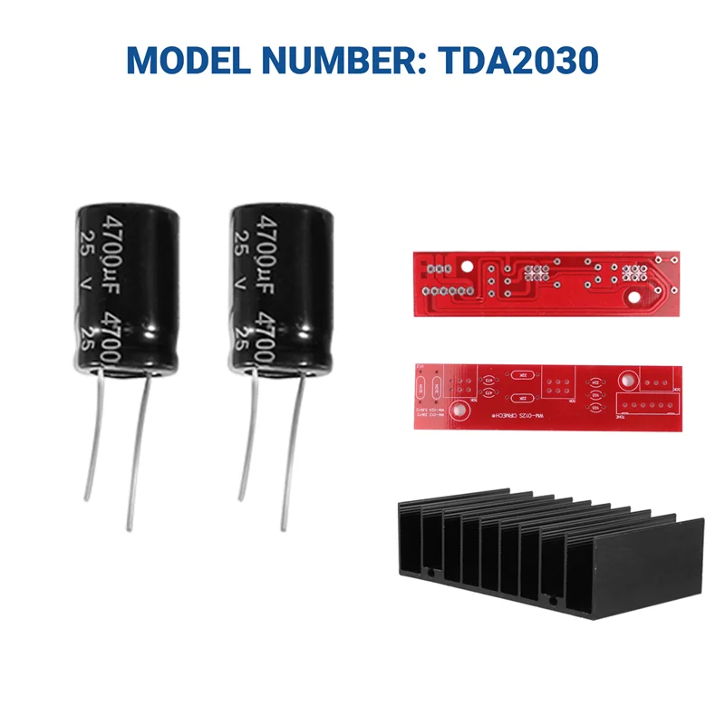 N93R Tda2030a 2.1 Super Bass 2.1 Subwoofer Amplifier Board Three-Channel Speaker Audio Amplifier Board