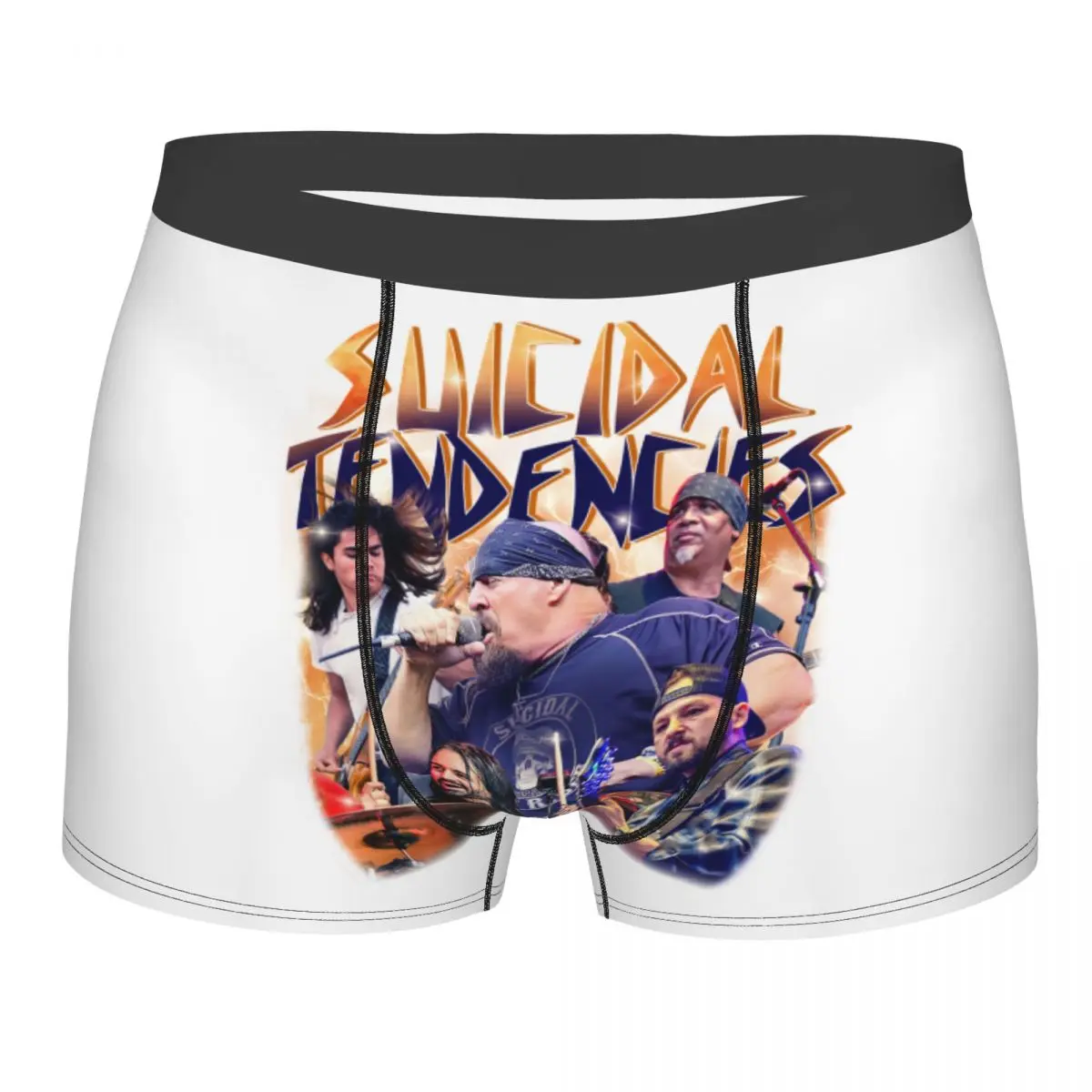 

Шорты-боксеры Cool Heavy Metal Band Suicidal Tendencies, мужские удобные трусы, нижнее белье