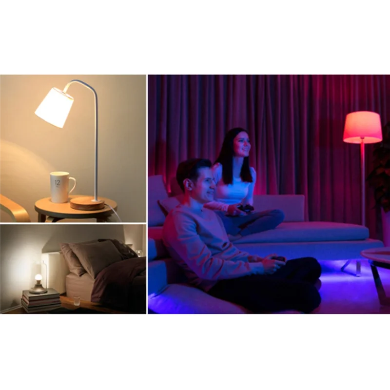 JABS-Tuya GU10 Smart LED-lamp Dimbaar 5W AC200-240V WIFI + Bluetooth Smart Life App-bediening Werk met Alexa Google Home