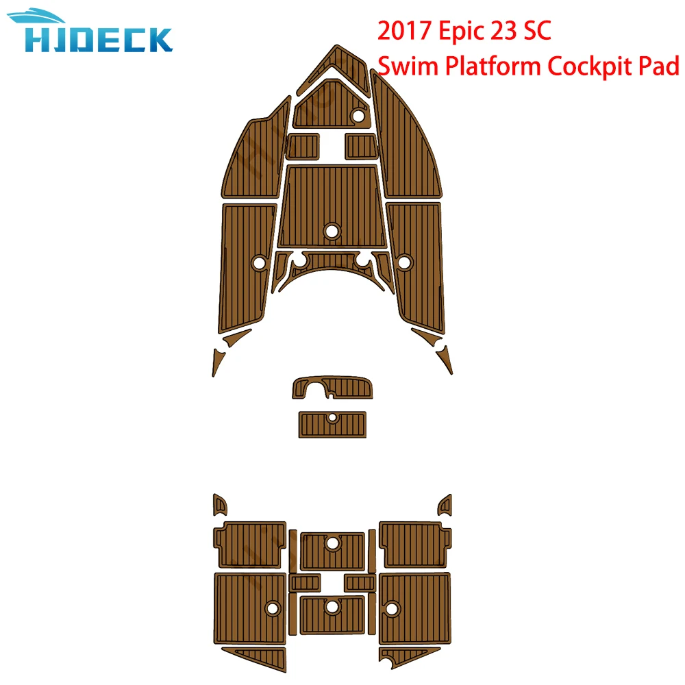 

2017 Epic 23 SC Yacht Boat Accessories Marine EVA Foam Flooring Traction Mats Self-Adhesive Non-Slip Customizable