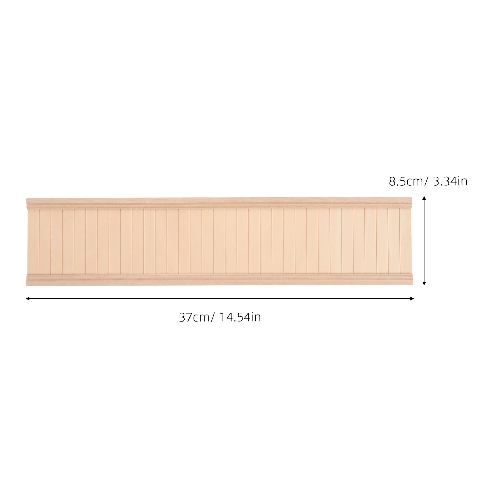 Mini Wainscoting بمقياس 1:12، لوحة بيت الدمى، زخرفة داخلية واقعية، صب جداري خفيف الوزن لتزيين بيت الدمى #3