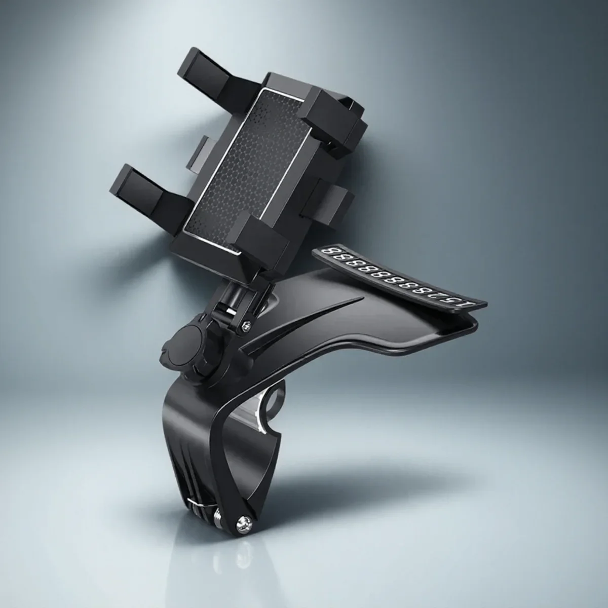 

Universal Car Phone Holder 1200° Adjustable Rotating Phone Mount Stand for Dashboard Rear View Mirror Sun Visor