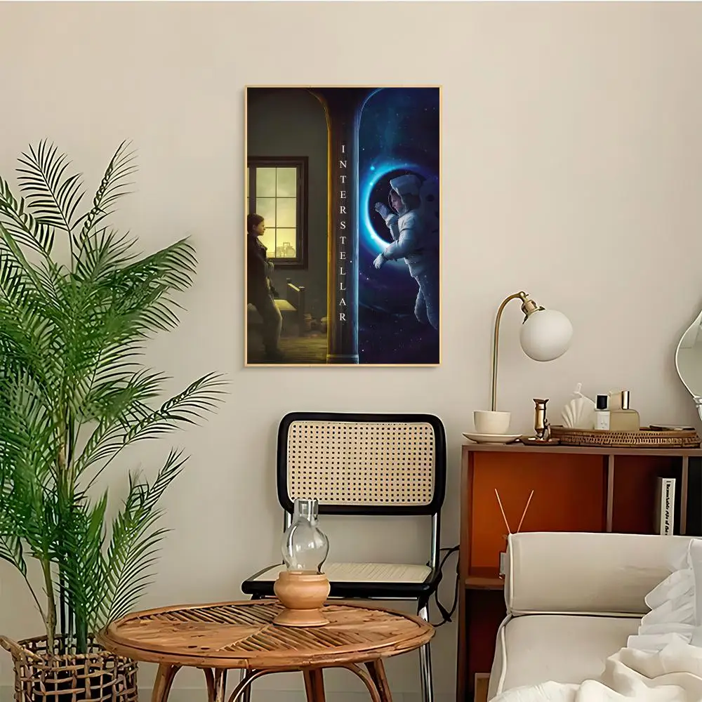 Sci-Fi I-Interstellar MovieS Poster Stylish Art Poster Wall Decor for Living Room Bedroom Office Hotel Home Interior