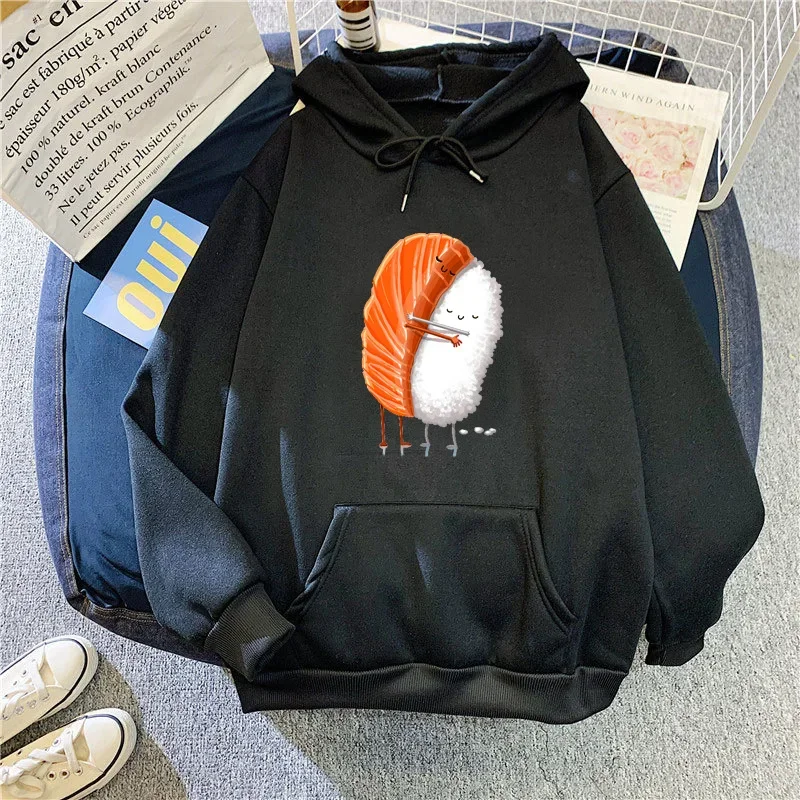 

Hoodie Women Spring and Autumn Thin Ins Tide Long-sleeved Leisure Outside Wear Age-reducing New Casual Top Coat Pullover Hoodies