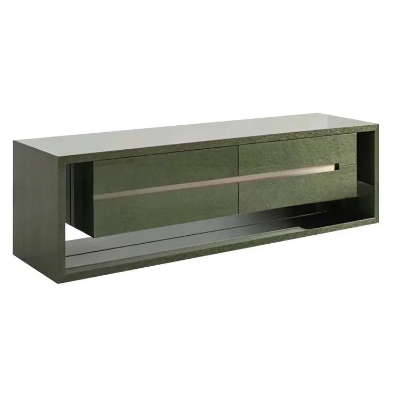 Modern Solid Wood Cabin et T V Ca binet Ward robe Cabi net Locker Club Vil la Hotel Exhibition Hall Fur niture