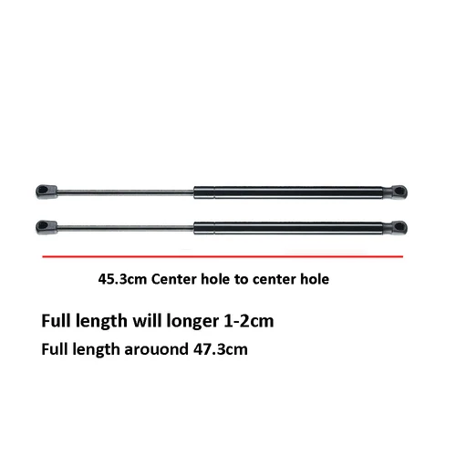 Imagen 2 del producto 2 uds soporte de elevación de ventana trasera amortiguadores de resorte de Gas puntales para Honda Pilot 2009 2010 2011 2012 2013