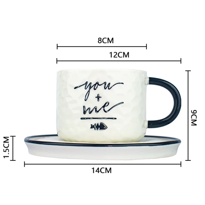 Funny Mug with Cat Inside Cat Figurine Coffee Cup Nordic Mark Office Maiden\'s Heart Literary Artistic Creativity Breakfast Oats