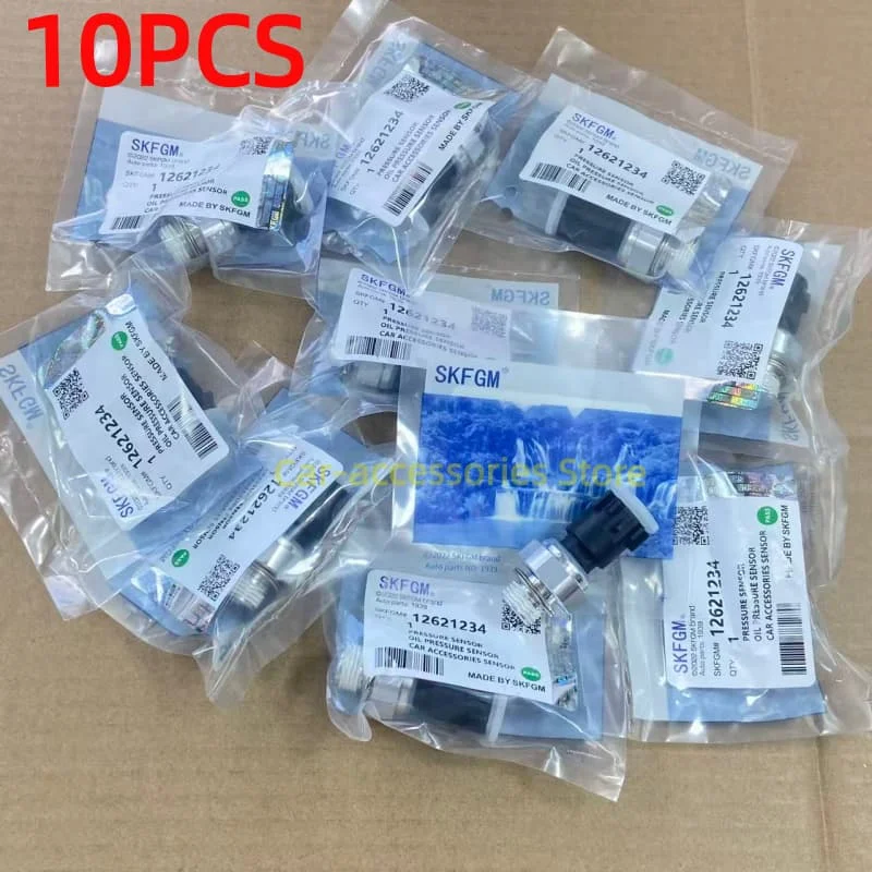 

10PCS Oil Pressure Sensor For Chevrolet Camaro Impala Silverado Suburban Tahoe Trailblazer Buick Cadillac 12621234