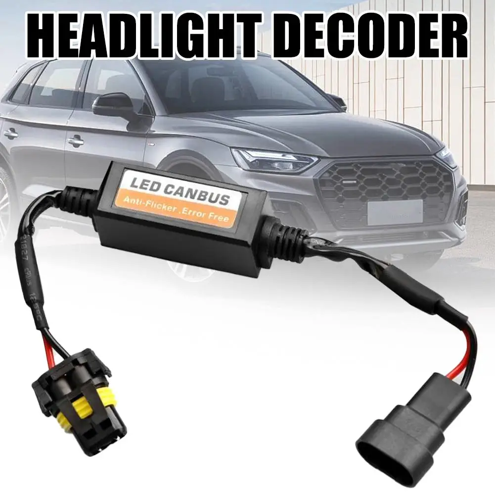 H1/H3/H7/H8/H9/H11 9005/9006/9012 LED Headlight Canbus Resistor Free Decoder Flicker Accessories Car Auto Anti Replace ErroR