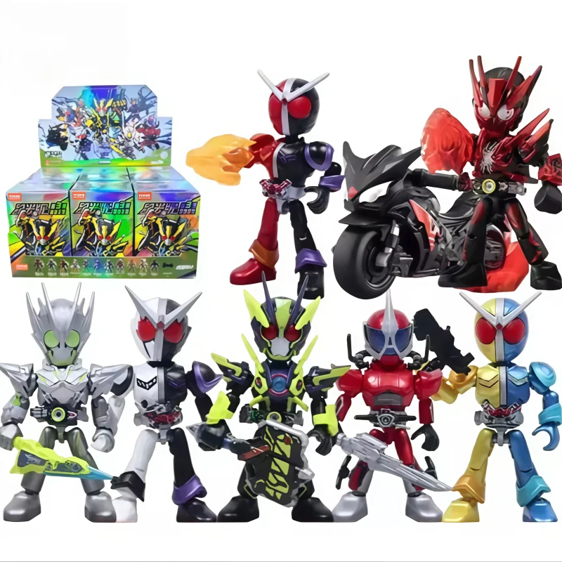 

In Stock Kamen Rider Starlight Edition V3 Blind Box Ace Partner Figures Block Assemble Toys Models Custom Birthday Gifts