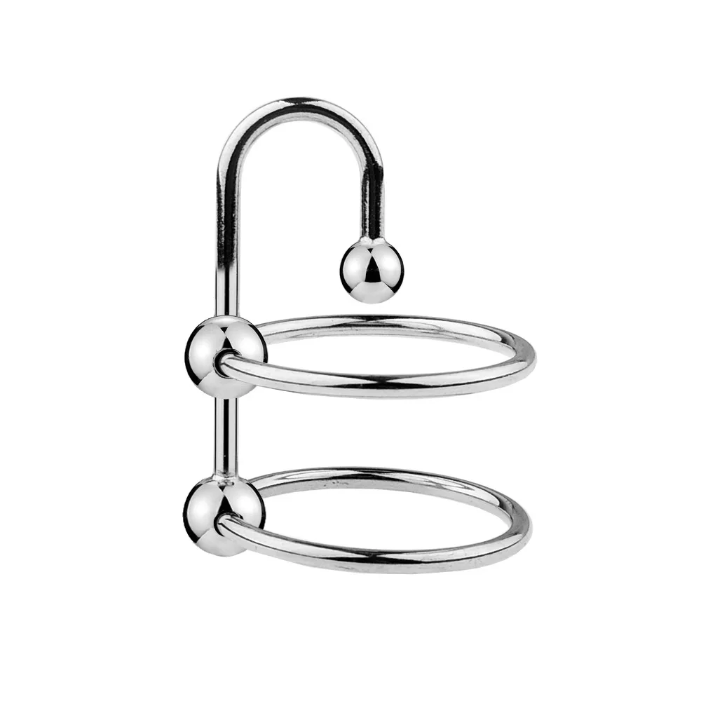 Male Sex Delay Glans ring Metal Bead Penis Rings Stimulator Irritation Urethral Dilators Cock Ring Penis Plug Sex Toy For Men 18