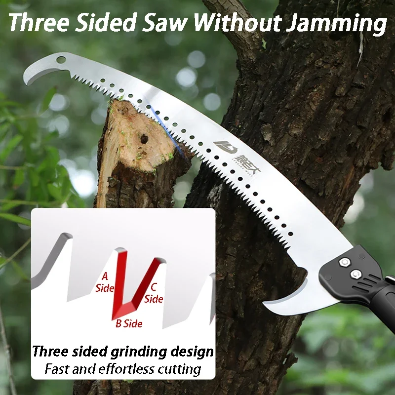 

Pruning Saw 3M Telescopic Rod Fruit Trees Pruner Hand Saw Gardening Professional Tree Branch Trimming Hand Tools