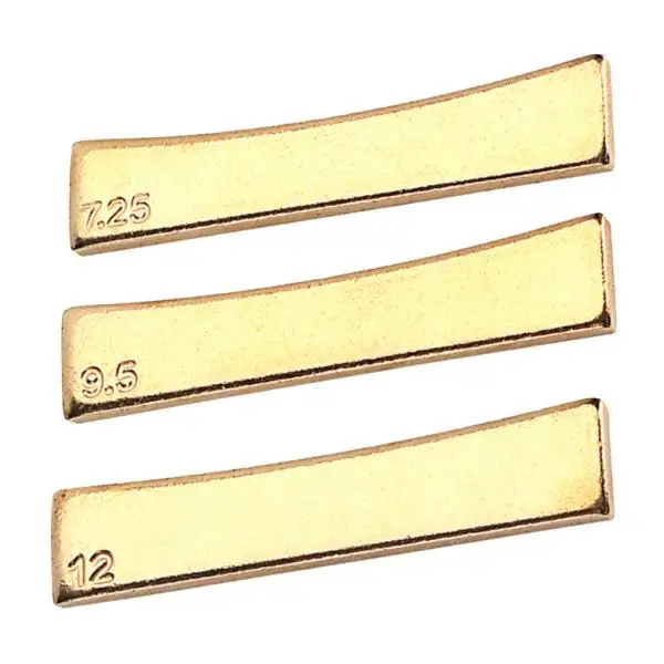 Electric Guitar Parts Fretboard Radius Insert Metal Press Tool for Guitar Repair and Setup