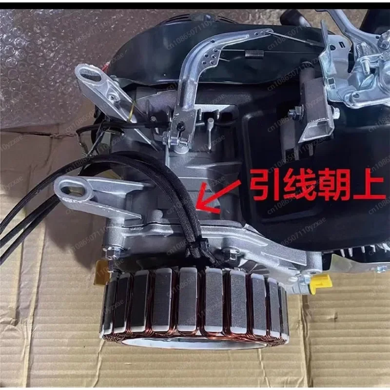 803-Good Water pump, flat shaft gaso-line engine, modified generator, stator rotor