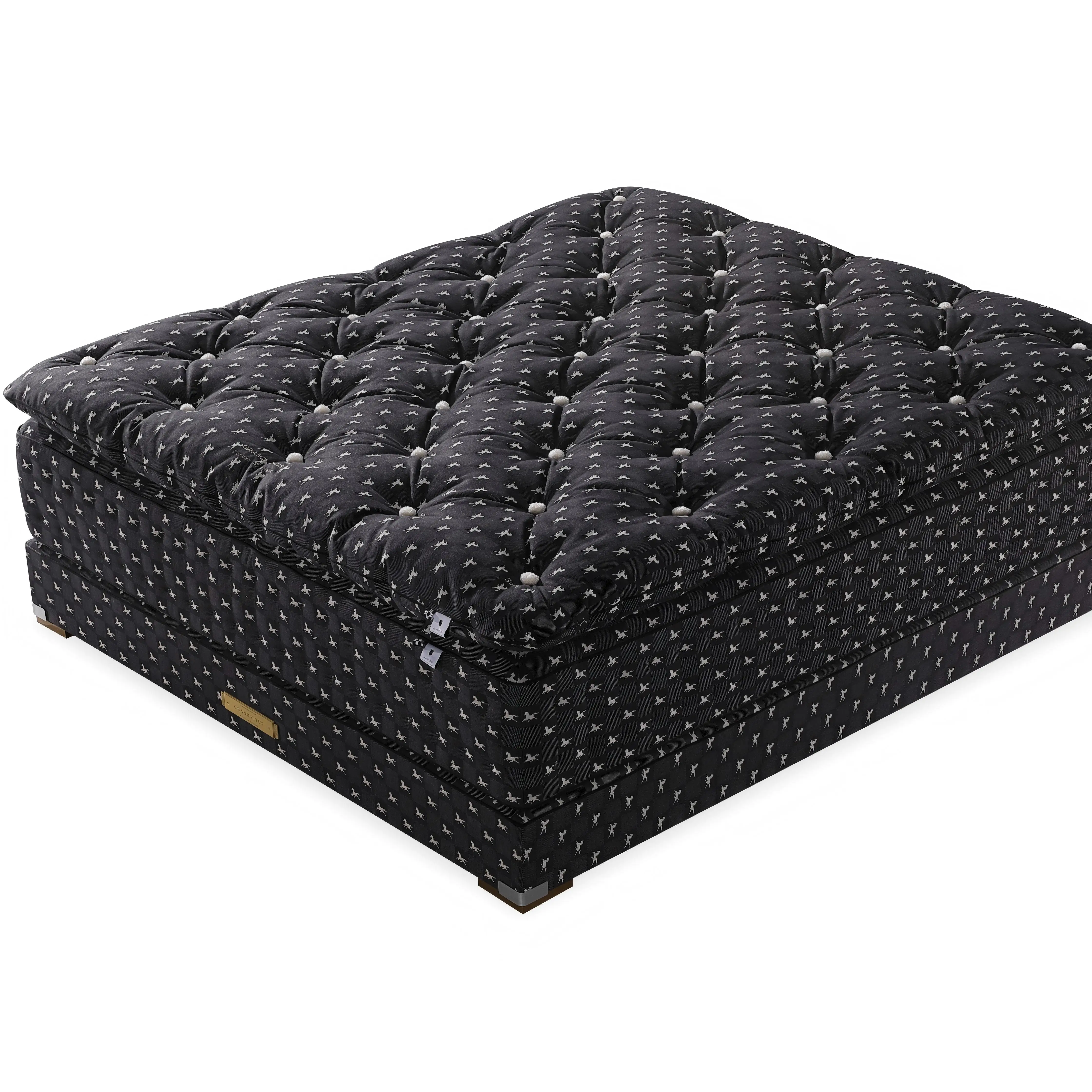 Pure Cotton Handmade Mattress, Natural Materials Such As Horsehair And Cashmere, Luxury Hotel-style Mattress For Quality Sleep