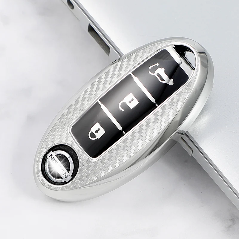 

Чехол для автомобильного ключа с 3/4-кнопками из ТПУ для Nissan Qashqai X-Trail T32 T31 Juke J10 J11 Kicks Tiida Pathfinder Note для Infiniti