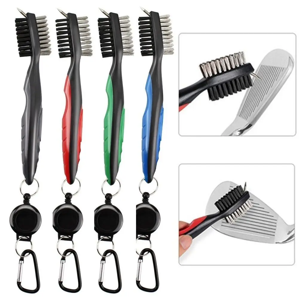 

Sporting Goods Sharpener Tool Cleaning Tool Groove Cleaning Brush Golf Club Brush Retractable Groove Cleaner Golf Accessories