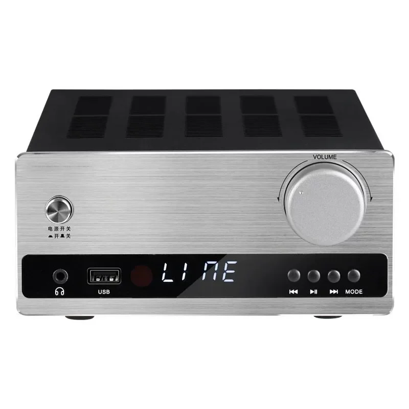 Amplificatore di potenza audiofilo Bluetooth 5.0 192K/32BIT Amplificatore HIFI digitale senza perdita BD3490FV Chip digitale USB Riproduzione senza perdita