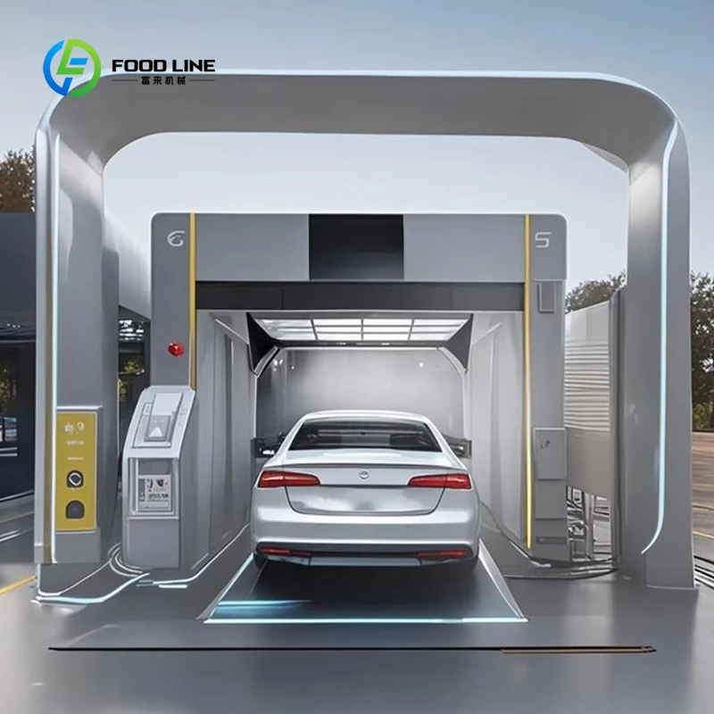 Customized New Product Car wash large gas station automatic car wash machine Tunnel car washer(single-track)