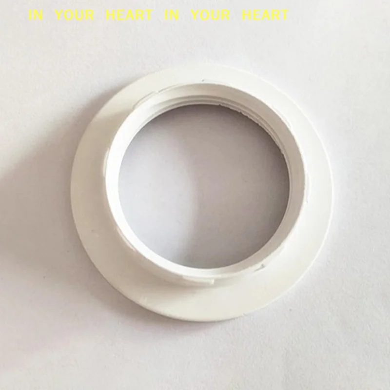 【X】5pcs E14 / E27 Lampshade Collar Rings Threaded Candelabra Base Retainer Lock Light Shades Socket Reducing Ring Bulb Holder
