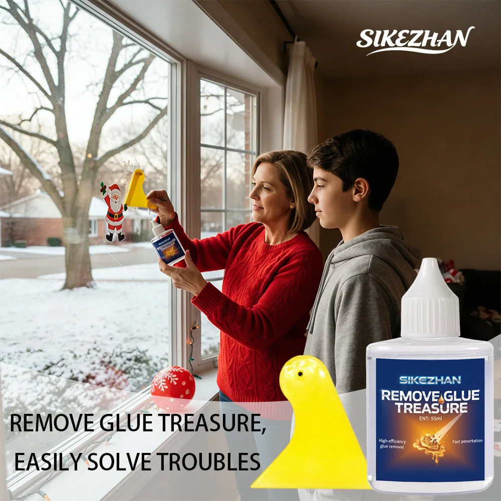 55ml All Purpose Adhesive Glue Remover Sticky Residued Remover Auto Car Sticker Car Glass Label Cleaner Adhesive Glue Removal