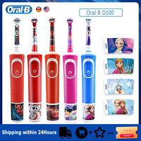 Oral B Vitality Children Electric Toothbrush 2D Rotation Teeth Clean Health Remove Plaque Dental Hygiene ToothBrush with Timer