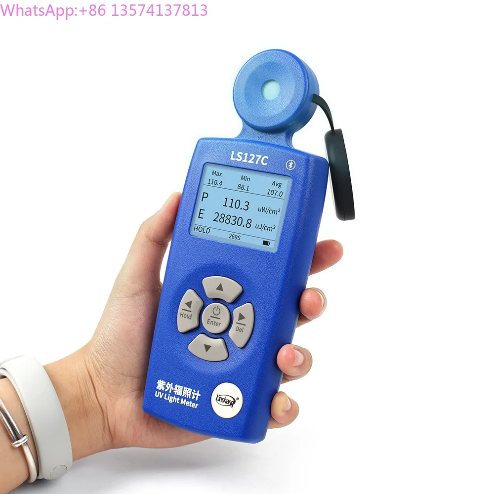 

Pro Grade Uvc Meter LS127C 254nm UVC Tester Intensity Measurement Ultraviolet Light Meter UV Radiometer