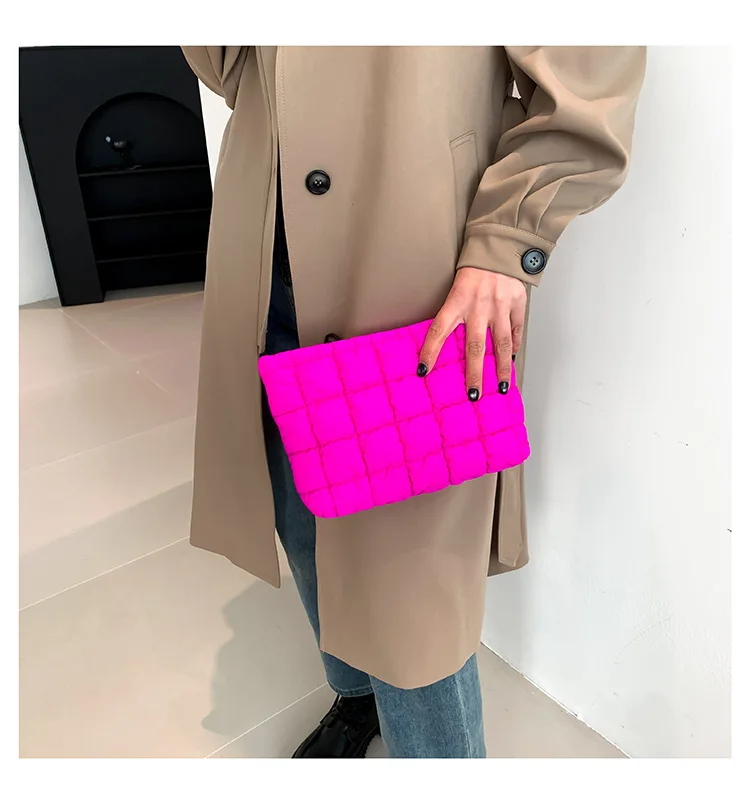 Frauen Weiche Kosmetik Tasche Zipper Tragbare Make-Up Lagerung Kupplung Taschen Einfache Mädchen Lippenstift Kulturbeutel Organizer Kleine Handtasche – Detail 20