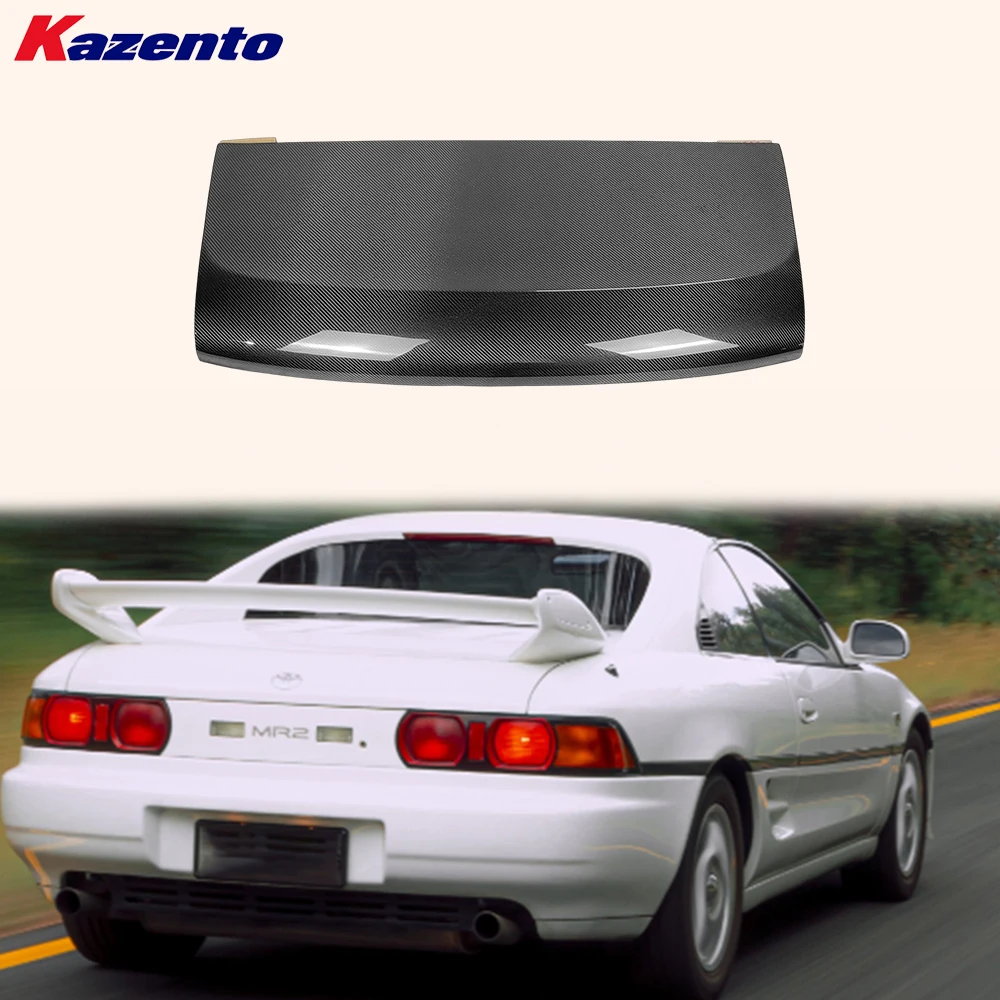 

Для Toyota MR2 SW20 OE стиль углеродного волокна задний бампер багажник комплекты кузова багажника