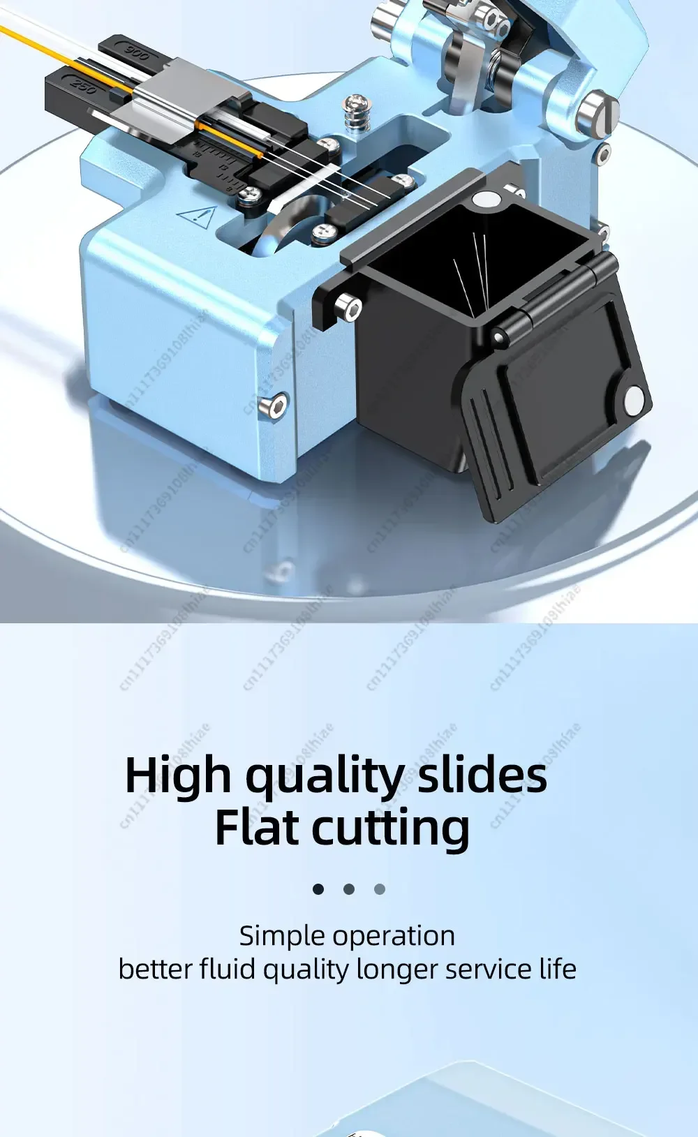HS-30V One-step Fully Automatic High Precision Fiber Optic Cleaver Cutting Knife Cold Cut Hot Melt
