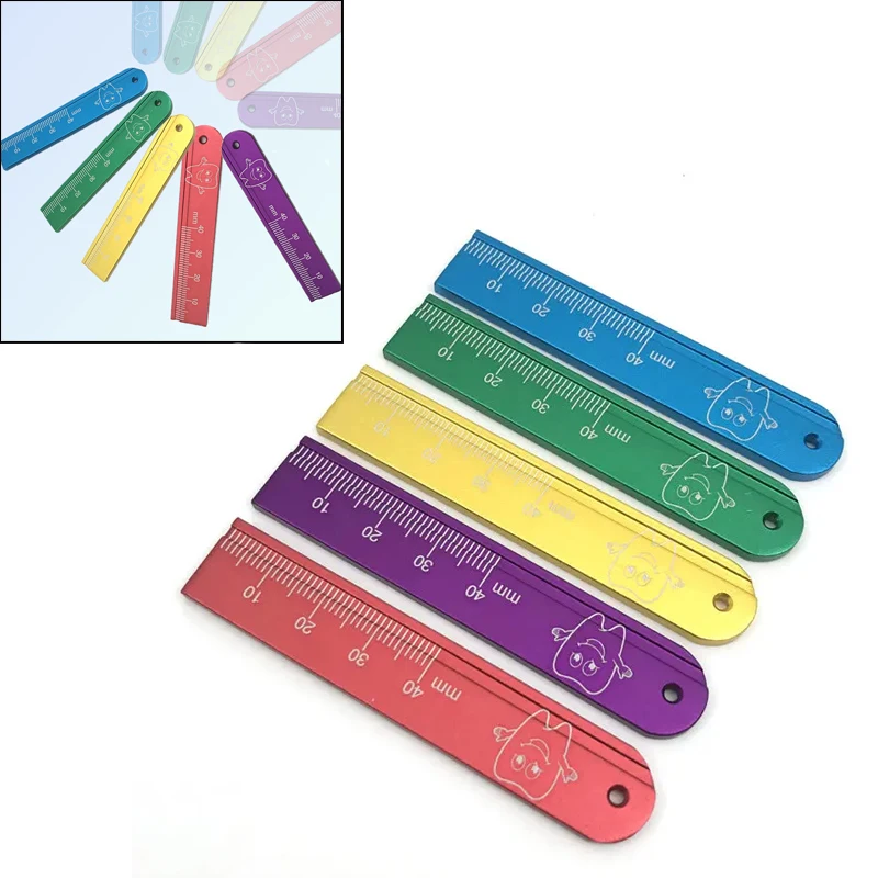 

Dental measuring tape Aluminium Endodontic Finger Rulers Materials ﻿High Quality Dental Span Measure Scale Endo Rulers Dental