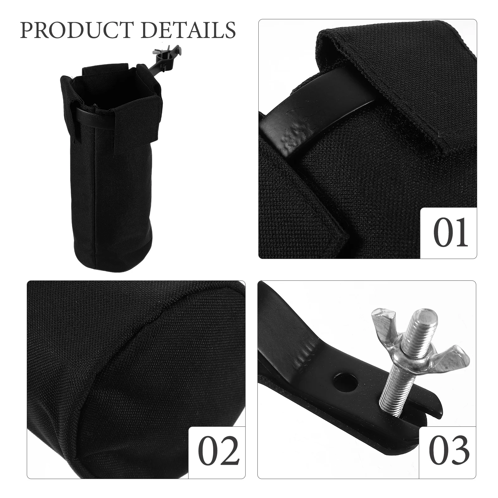 

Drumstick Black Portable Drum Accessories Holder s Drumstick Storage Pouch Carry Bag Lightweight ganizer Pouch Mallets Bag