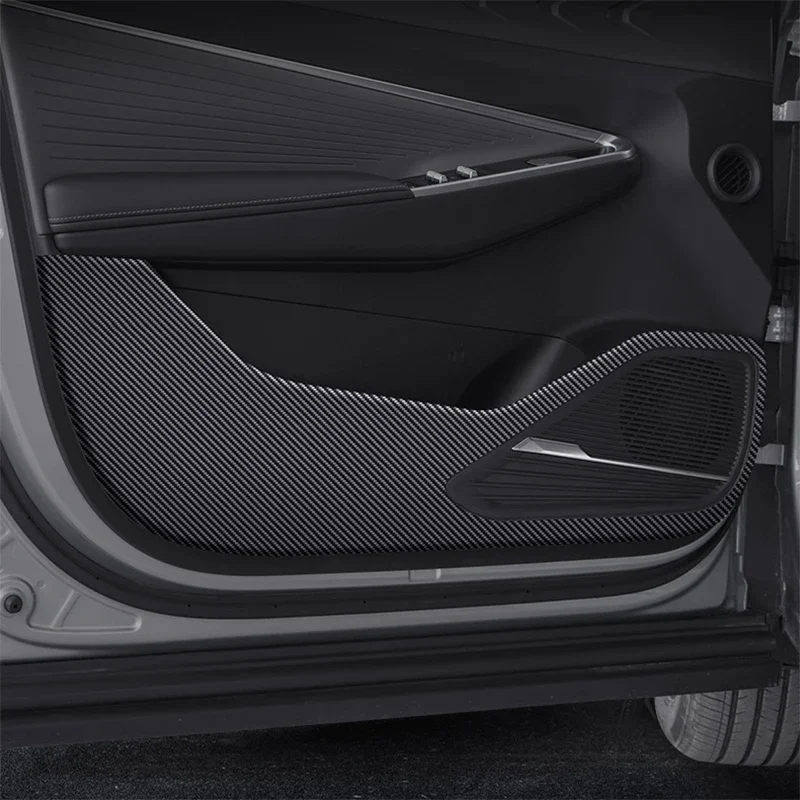 

For GEELY CITYRAY 2024 2025 2026 PU Leather Car Door Anti Kick Pad Protection Stickers Cover Protector Trim Film Accessories