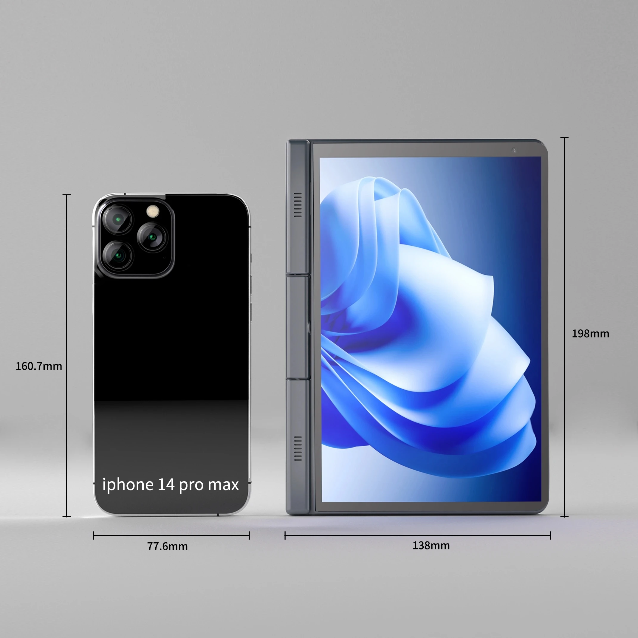 Akpad Gaming Mini Laptop Intel Alder Meer N100 4 Core 8 Inch Touchscreen 12G Ddr5 Windows 11 Notebook Tablet Pc 2 In 1 Wifi6