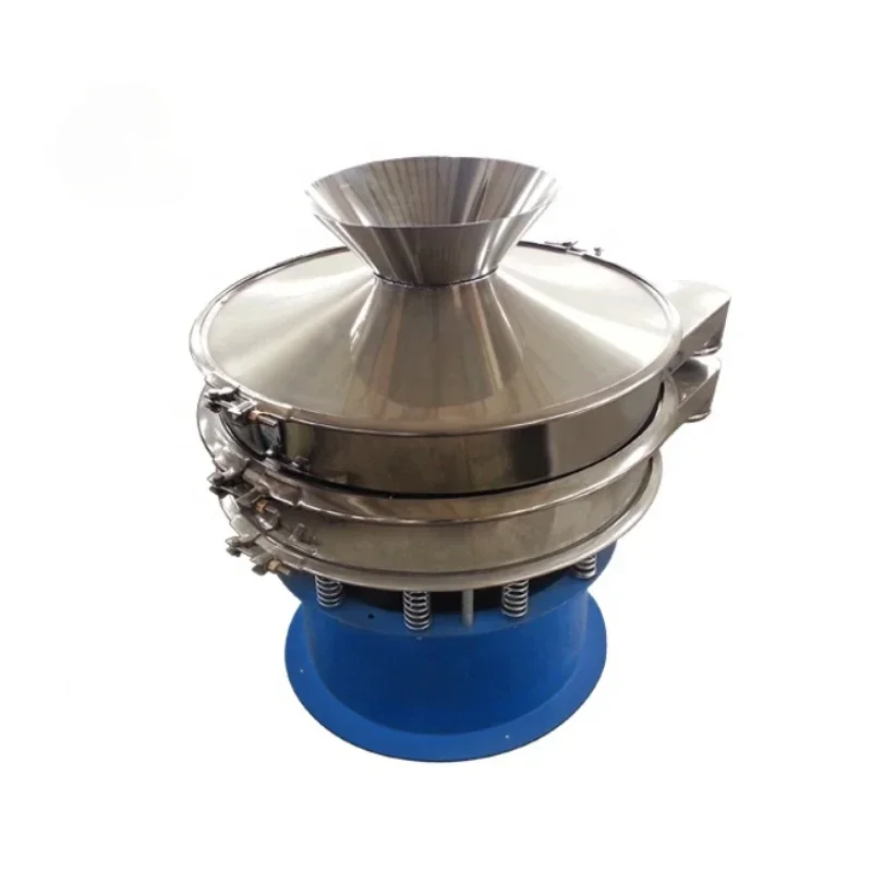 Rotary Food Vibrating Screening Vibratory Screen Powder Sand Sieve Flour Vibro Sifter Vibratory Sifter Sifting Machine