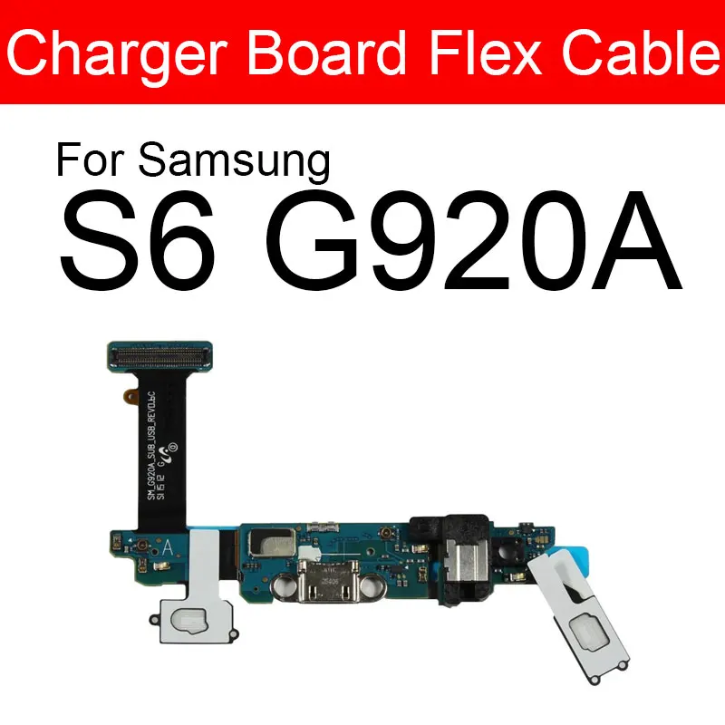 USB Charging Board For Samsung Galaxy S6 G920A G920F G920i G920K G920P G920R4 G920S G920T G920V G9200 Power Charger Doack Board