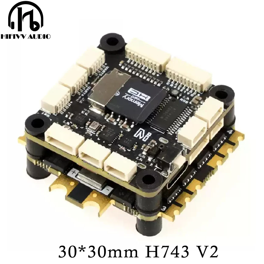 H743 V2 IMU double board for HIFI DIY Current regulating board 4 ways in board