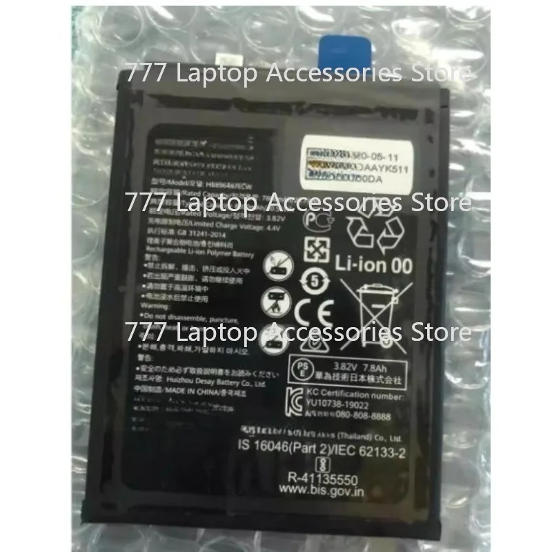 Origin New 3.82V/8000mAh HB896487ECW Battery For 5G Accompanying WiFi  For Pro High Configuration E6878-370 Battery