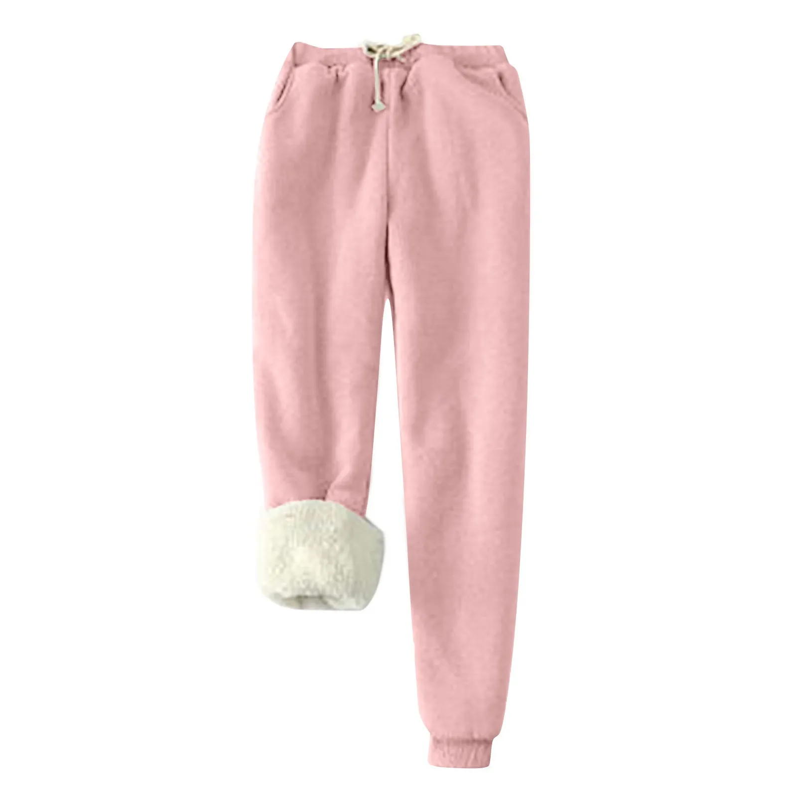 men Trousers Winter Lamb Fur Cashmere Sports Pants men Casual Thicken Warm Pants Harem Pants Lined Fleece Autumn Sweatpants