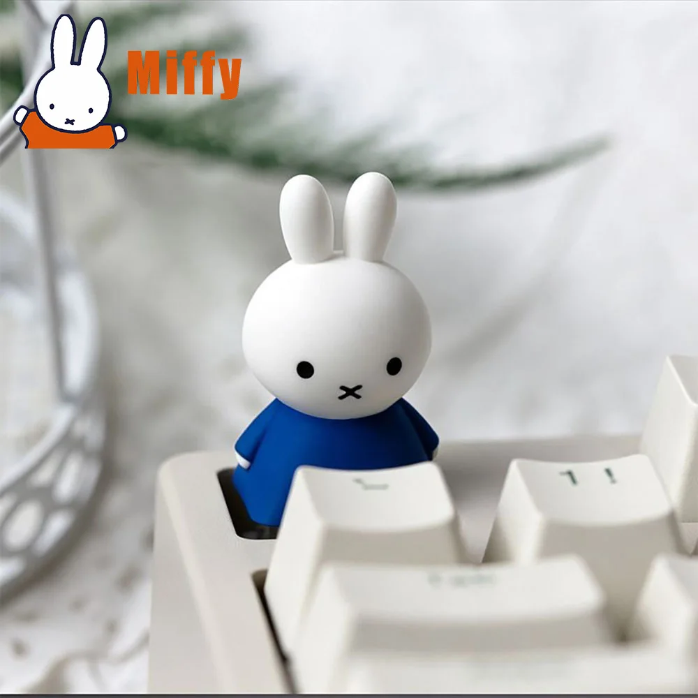 teclado-mecanico-kawaii-miffy-com-keycap-de-coelho-fofo-figura-miffy-com-vestido-azul-acabamento-fosco-suave-acessorio-de-decoracao-para-mesa-presente-para-meninas