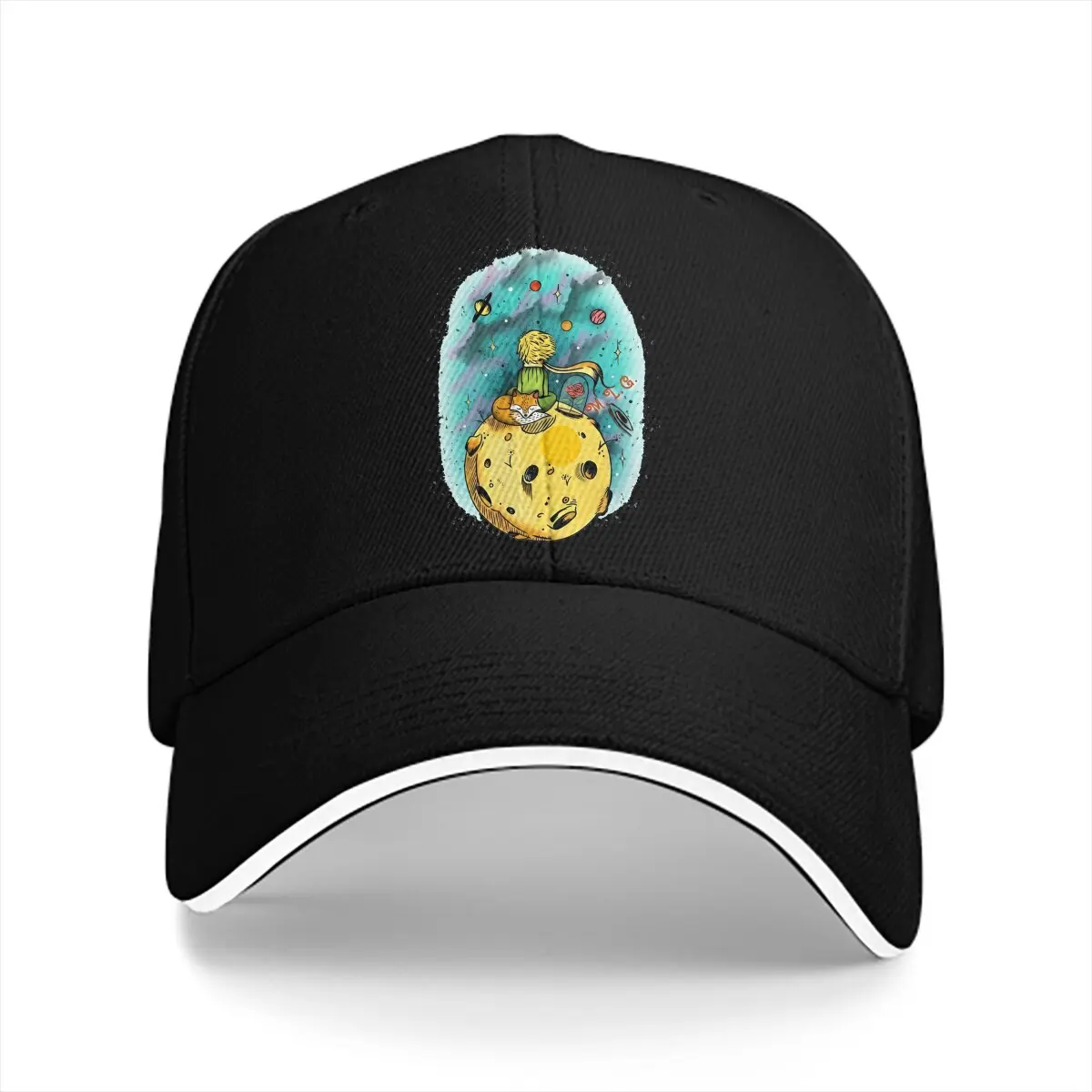 

Sit Baseball Cap Men Hats Visor Protection Snapback The Little Prince Book Gifts Caps