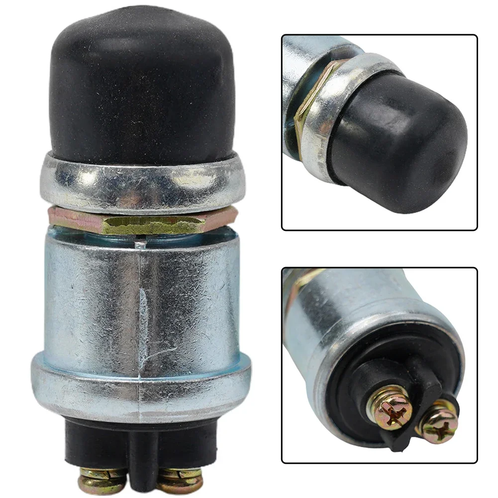 Control Switches Starter Switch 1PC Heavy Duty IP55 Ignition Starter Momentary Push Button Push On High Quality