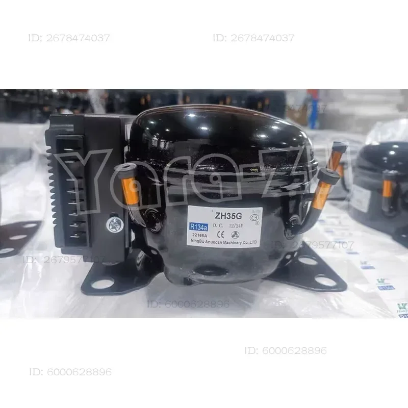 

Compressor 12V 24V DC DC Suitable for Car Ship Refrigerator Freezer Mini Refrigerator Freezer Compressor ZH25G35G BB