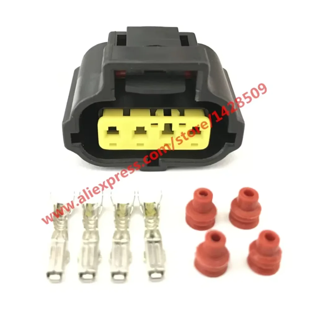1 Set 4 Pin 178399-2 / 184046-1 Female Throttle Sensor Plug TPS Connector For Toyota 1JZ-GTE 2JZ-GTE Waterproof Automotive