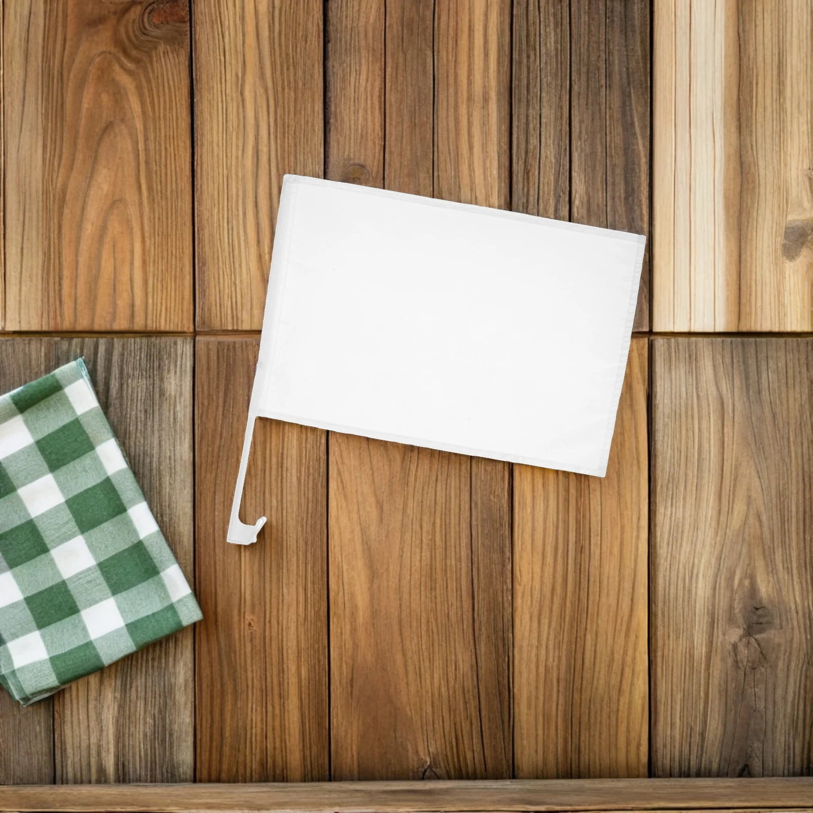 

10Pcs Sublimation Car Flags Blank with Pole 30x45cm White Plain Flags for DIY Customization Heat Press Craft Projects Holiday